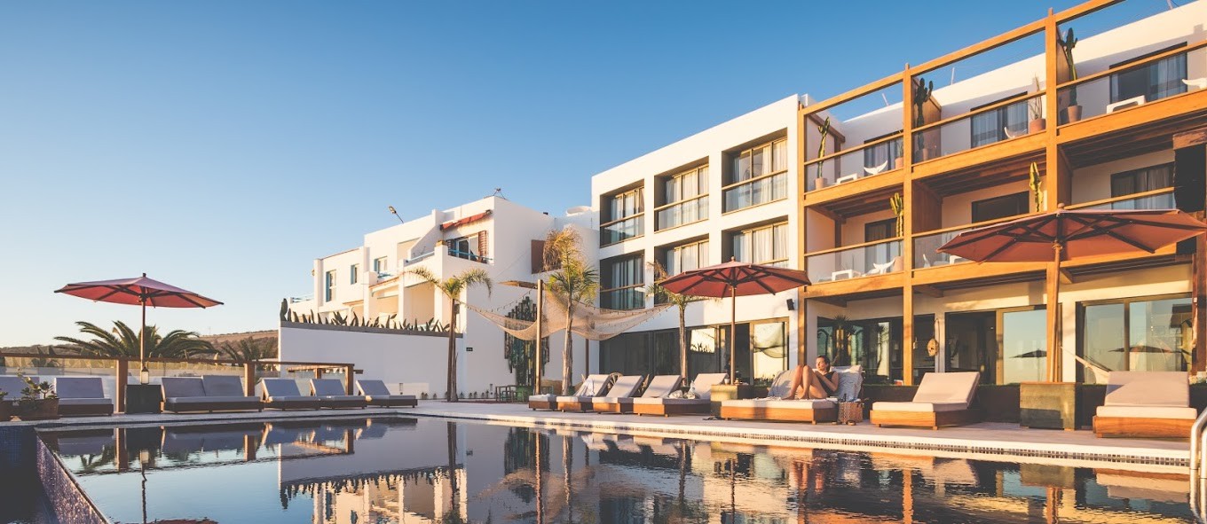 A view of Amouage, a luxury hotel by Surf Maroc
